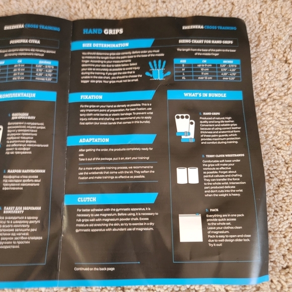 NEW Zhezhera Leather Hand Grips XL - Picture 7 of 8